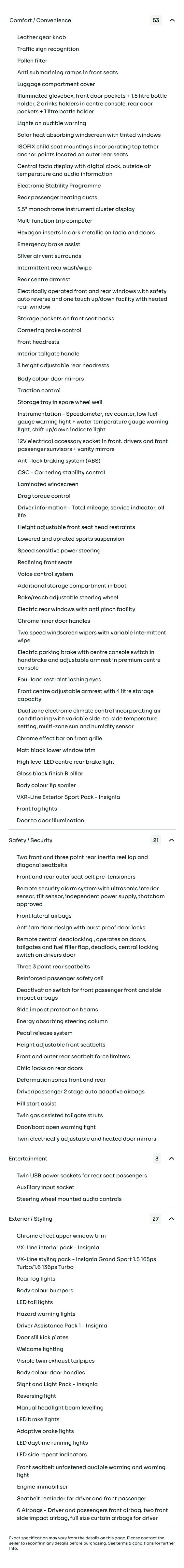 vehicle equipment